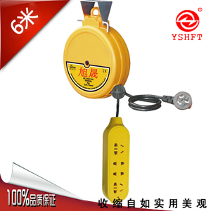 6米旭晟办公室写字楼会议室餐厅天花吊顶自动伸缩电源线盘XSGDT60