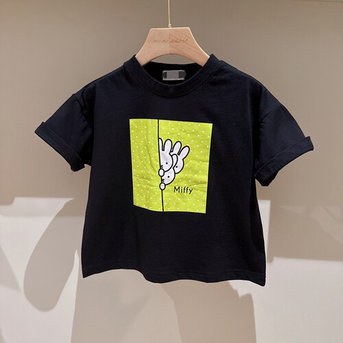特价（原48）包邮日系男女童潮童兄弟姐妹装卡通纯棉短袖T恤