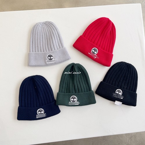 男女童男女宝宝纯棉线针织帽子