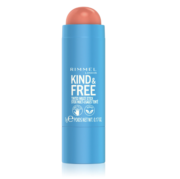 英国Rimmel Kind & Free持久眼睛嘴唇面部多功能腮红棒