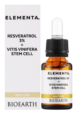 意大利Bioearth抗氧化白藜芦醇3% Vitis Vinifera干细胞精华液