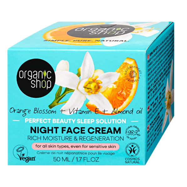 OrganicShop天然有机橙花vc面霜