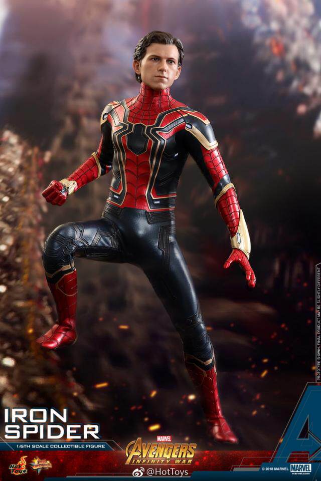 HOTTOYS 钢铁蜘蛛侠 HT 1/6 MMS482 复仇者联盟3 现货|msdalam kategori mod main/animasi/Zhou Bian/cos/permainan papan, Tangan untuk melakukan/Mini kapsul mainan/Doll/BJD/Soldier, Soldier Kawasan - dari Buy2taobao.com untuk memberikan perkhidmatan ejen Taobao profesional membeli