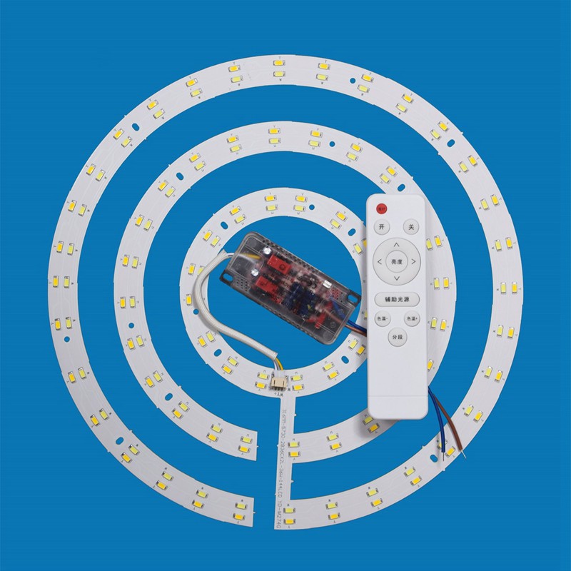 led吸顶灯芯改造圆形灯板灯条三色变光贴片灯珠遥控无极调光灯盘,家装灯饰光源,LED灯板,淘宝优惠券,粉丝福利购,淘宝优惠卷