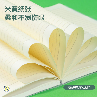 得力 专利护眼胶套本笔记本记事本办公用品 PT16128