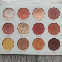 colourpop卡拉泡泡眼影盘日落盘大地十二色colorpop椰子秋冬彩妆