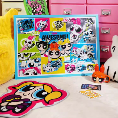 TOI图益潮玩拼飞天小女警 魔法少女樱系列 益智潮玩 可爱解压休闲