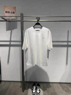 B2CNG1119 太平鸟男装2026年春季新款白色百搭圆领宽松时尚T恤潮