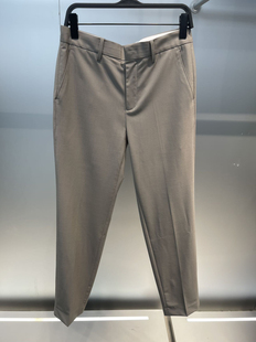 太平鸟男装 潮流百搭简约商务休闲直筒西裤 春季 时尚 新款 B1GAE1X20