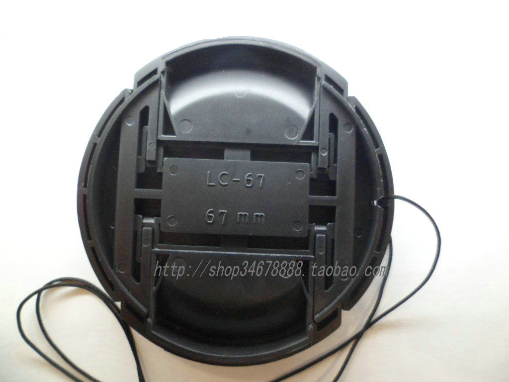 适用尼康 D90 D80 D5000 D7000 70-300 18-70 18-135 67mm 镜头盖