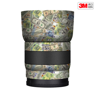 玛彩克 适用于蔡司Touit32 F1.8镜头保护贴膜 贴皮卡通贴纸3M