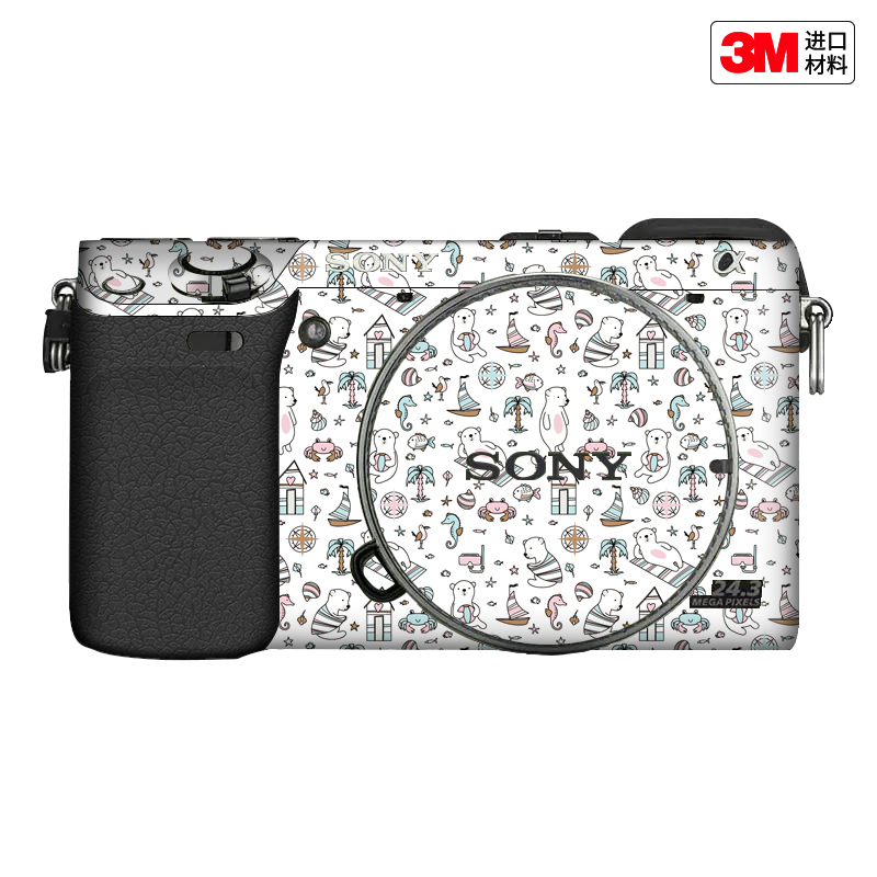 玛彩克 适用于索尼NEX7相机保护贴膜Sony nex-7相机贴纸卡通贴皮