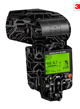 玛彩克 适用于尼康SB-5000改色保护贴膜Nikon配件贴纸卡通涂3M