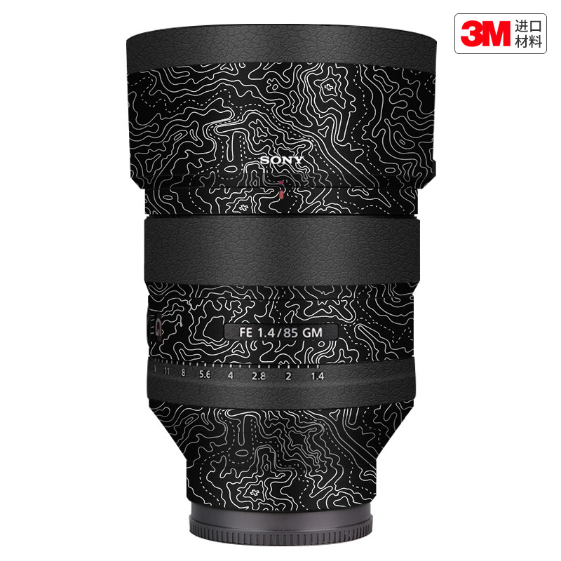 玛彩克 适用于索尼FE85 F1.4 GM一代镜头保护贴膜 贴纸彩贴3M
