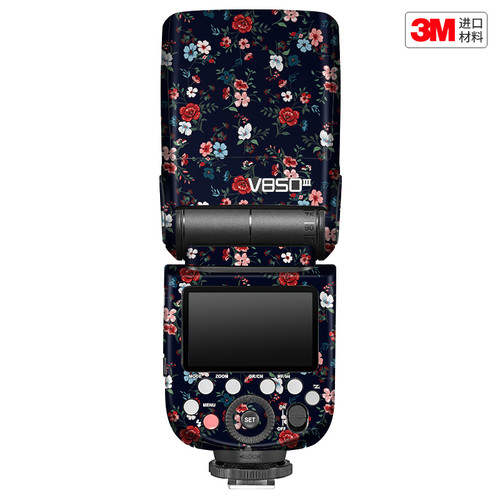 玛彩克 适用于神牛V850三代闪光灯保护贴膜V850III全包贴纸贴皮3M