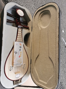 海浪乐器骨花柳琴乐器钢品柳琴乐器成人带微调支架椿木厂家直销