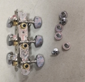 海浪乐器琴弦轴民谣吉他弦钮吉他准卷弦器木吉他弦钮金属掌柜推荐