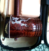 海浪乐器乐器高胡广东蛇纹木高胡粤曲高胡粤剧高胡新品 演奏收藏