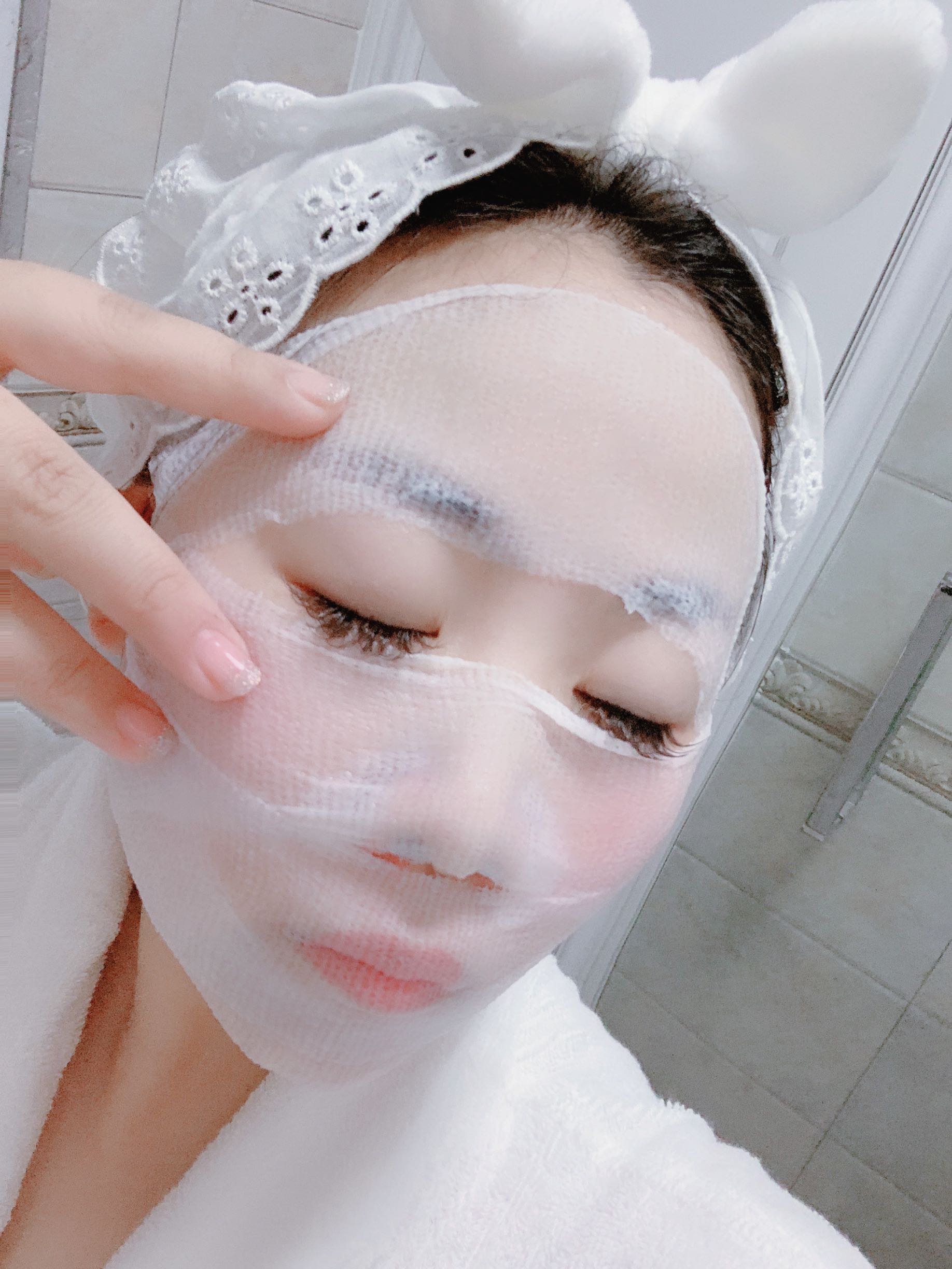 妍媛木乃伊化妆棉湿敷敷脸棉片