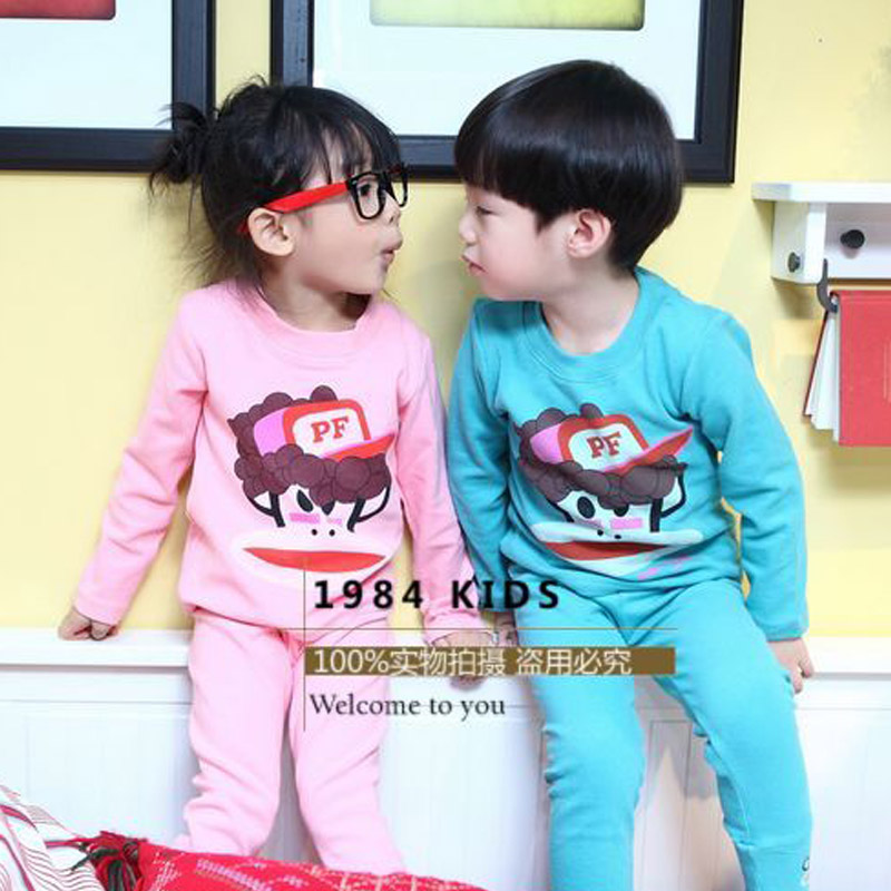 中性男女通用打底居家服儿童内衣