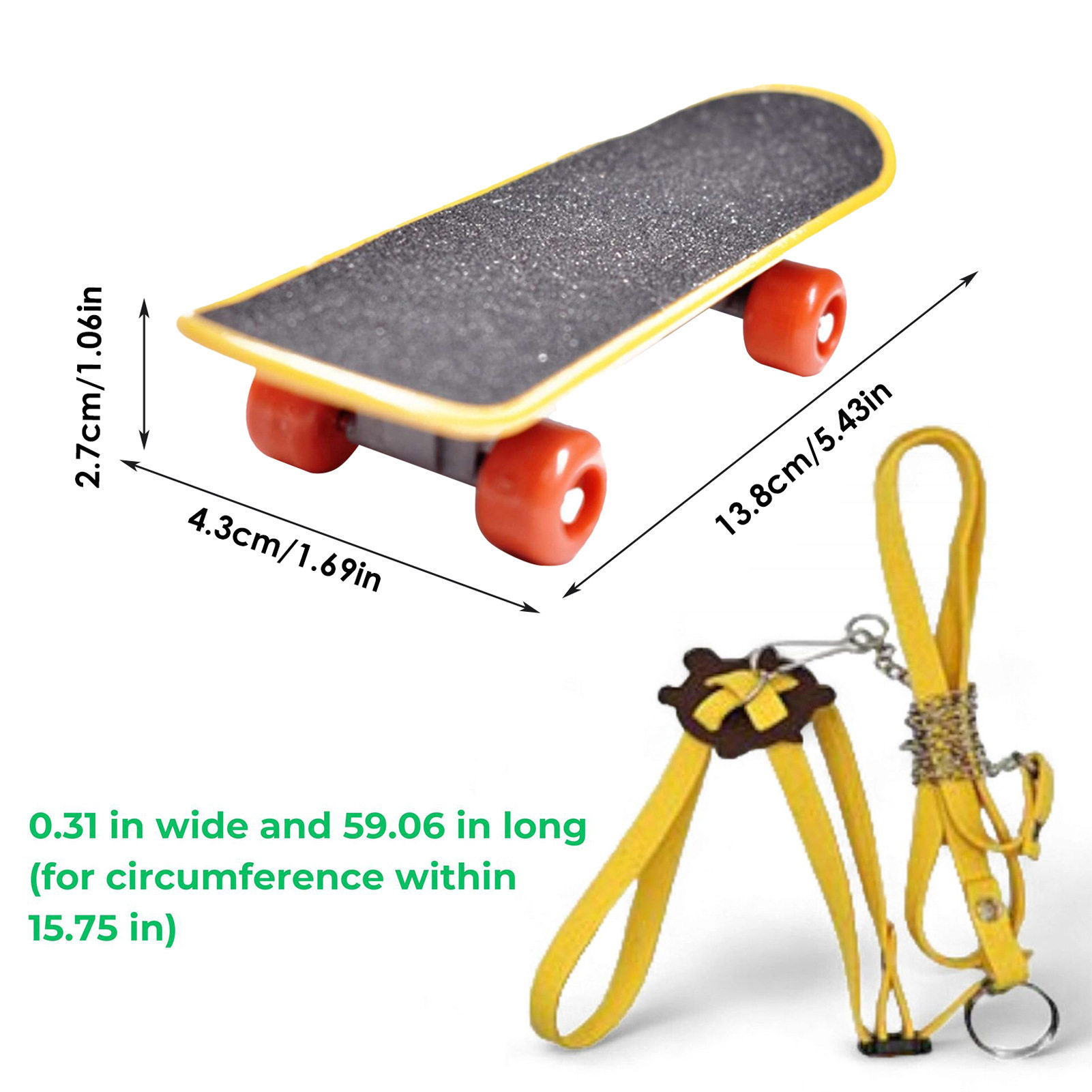 可调节乌龟牵引绳和趣味滑板套装训练背带和迷你滑板适用乌龟蜥蜴,宠物/宠物食品及用品,宠物周边及其他,淘宝优惠券,粉丝福利购,淘宝优惠卷