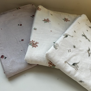 出外贸剩余的卡通可爱风割绒柔软吸水性好纯棉数码印浴巾微瑕