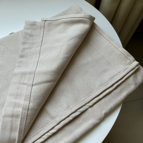 纯棉大人字纹单人小床单沙发盖毯