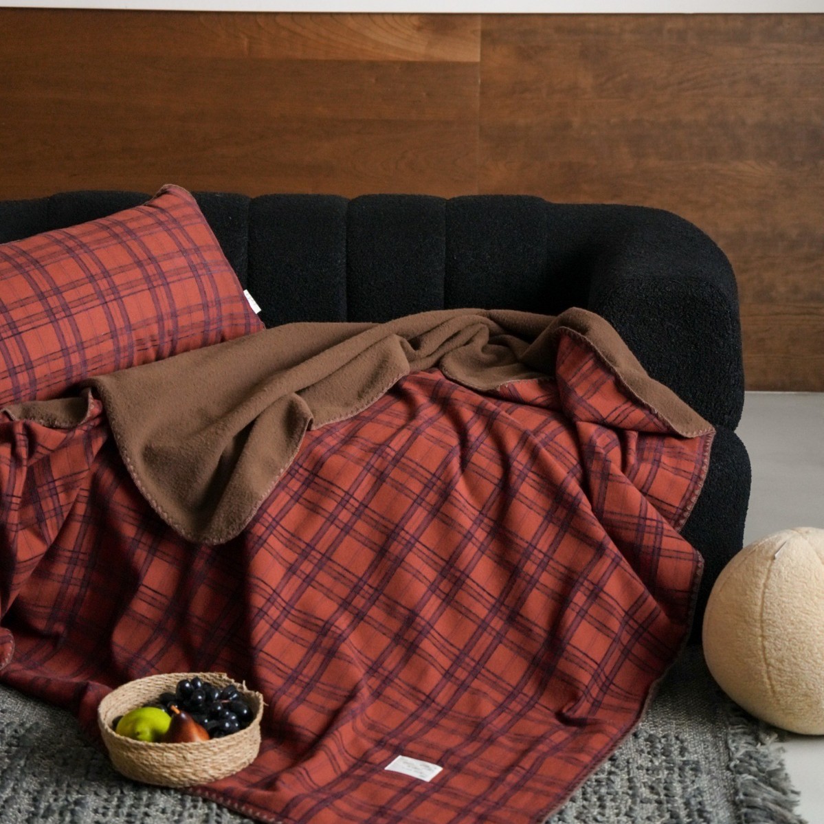 经典复古秋冬纯棉磨毛仿生羊毛绒毯子 披肩毯沙发毯午休毯 情侣毯