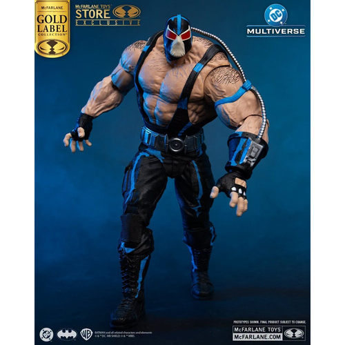 现货 麦克法兰 DC  BANE (COMIC) (GOLD LABEL)，贝恩（漫画版）