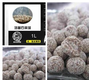 满百包邮 培菌石英球超伊罕滤材 玻璃陶瓷环细菌屋1L/800克