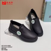 男鞋 软底平底休闲套脚时尚 健步跑步透气运动黑单鞋 26春老北京布鞋