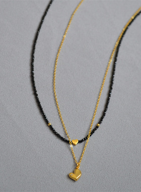 法式气质简约锁骨链项链