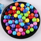 Детский аксессуар ручной работы, материал, акриловые бусины, 16мм