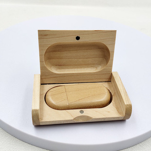 竹木质U盘16g刻字商标中国风商务学校礼品个性 小电子USB实木便携