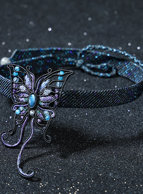 栖石原创中级编绳教程凤蝶编绳蝴蝶项链饰品手工编绳首饰