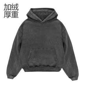 Kanye水洗做旧侃爷卫衣