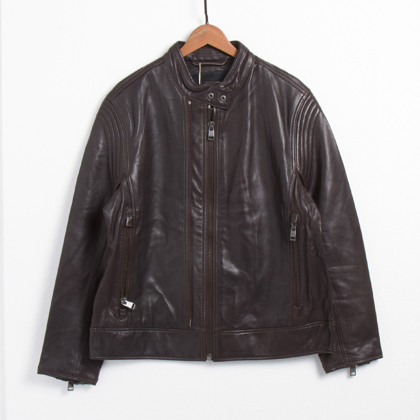 好品质 男士 新西兰绵羊皮 皮衣夹克