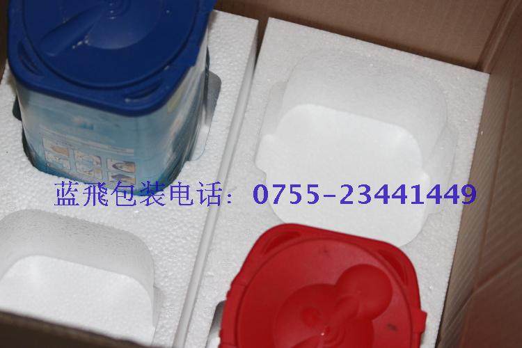 1罐装奶粉泡沫箱物流奶粉包装快泡沫箱