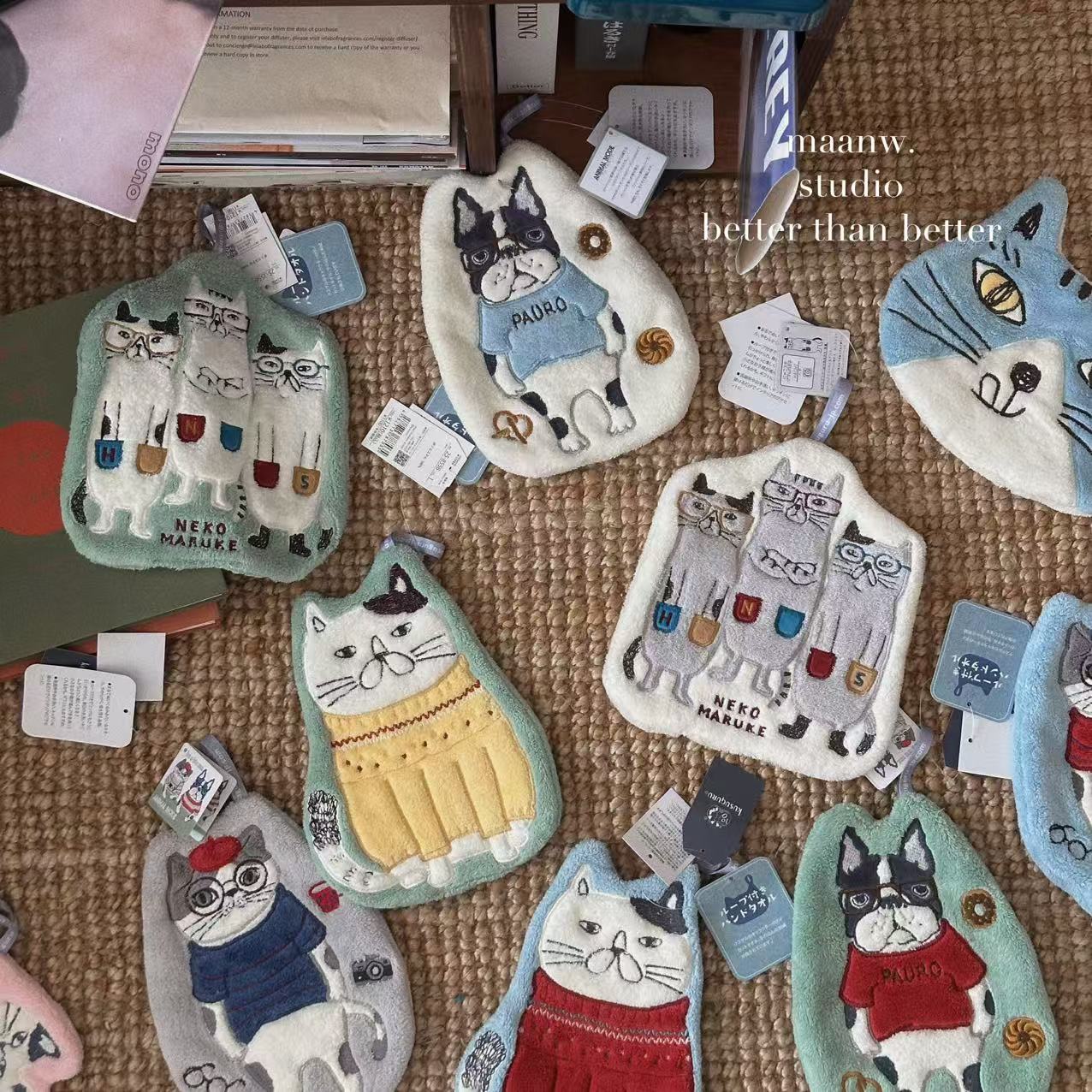 日本kusuguru双层加厚吸收擦手巾