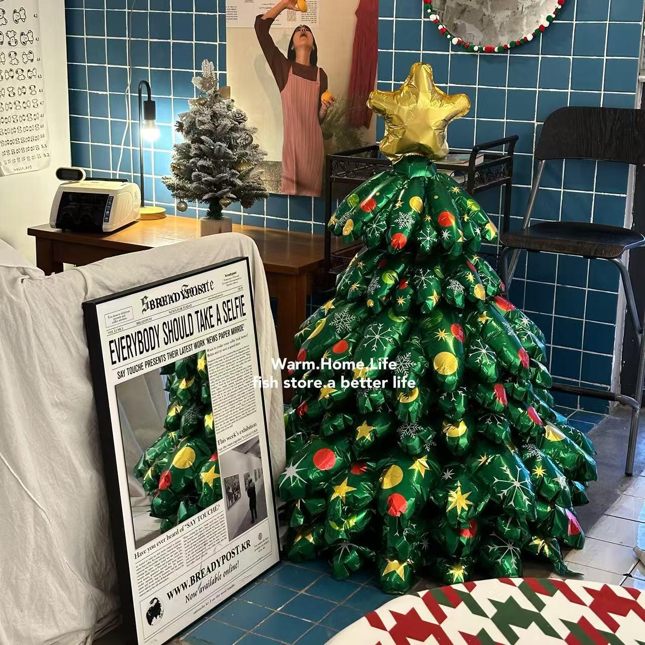 充气圣诞树氛围装饰拍照道具