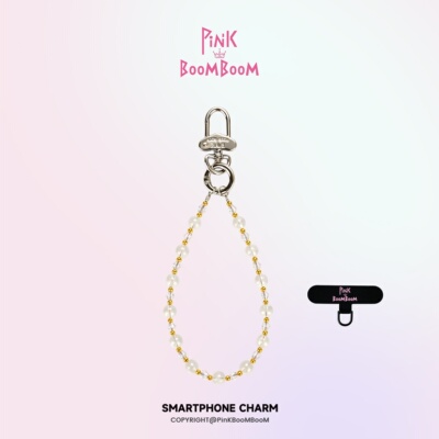 PinKBooM天·然玉·石防丢手机链