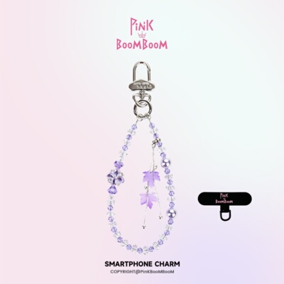 PinKBooM原创轻奢水晶手机链女款