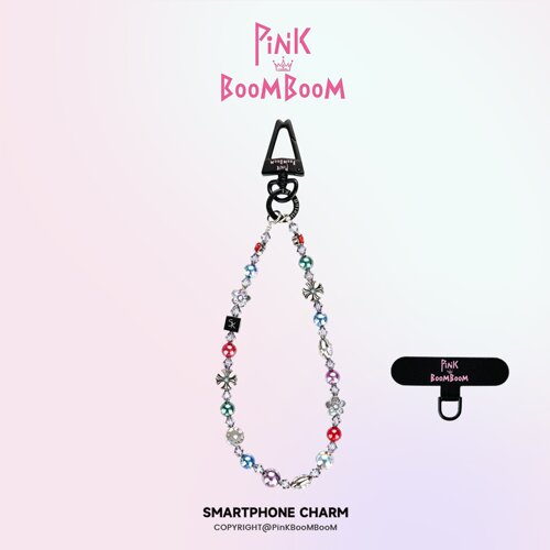 PinKBooM原创七月的魔法手机链高级感短款手机壳挂饰
