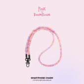 PinKBooM暖暖手机链彩色毛绒斜挎可背手机挂绳防丢背带高级感旅行