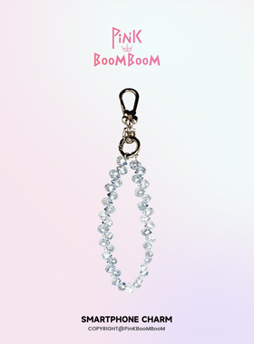 PinKBooM超美水晶珠手机挂绳时尚百搭高级感小众链条手机壳挂饰女