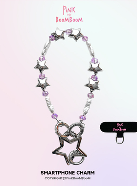 PinKBooM原创超好看手腕手机链小众精致斜挎挂饰相机钥匙链高级感