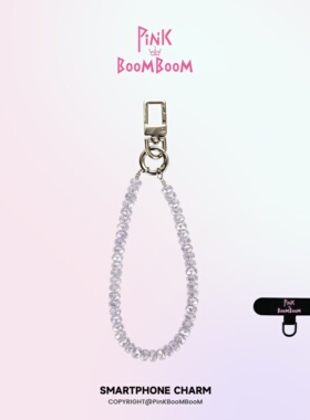 PinKBooM原创雾紫新款手机链手机挂绳