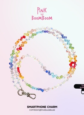 PinKBooM原创缤纷嘉年华斜挎新款手机链手机挂绳
