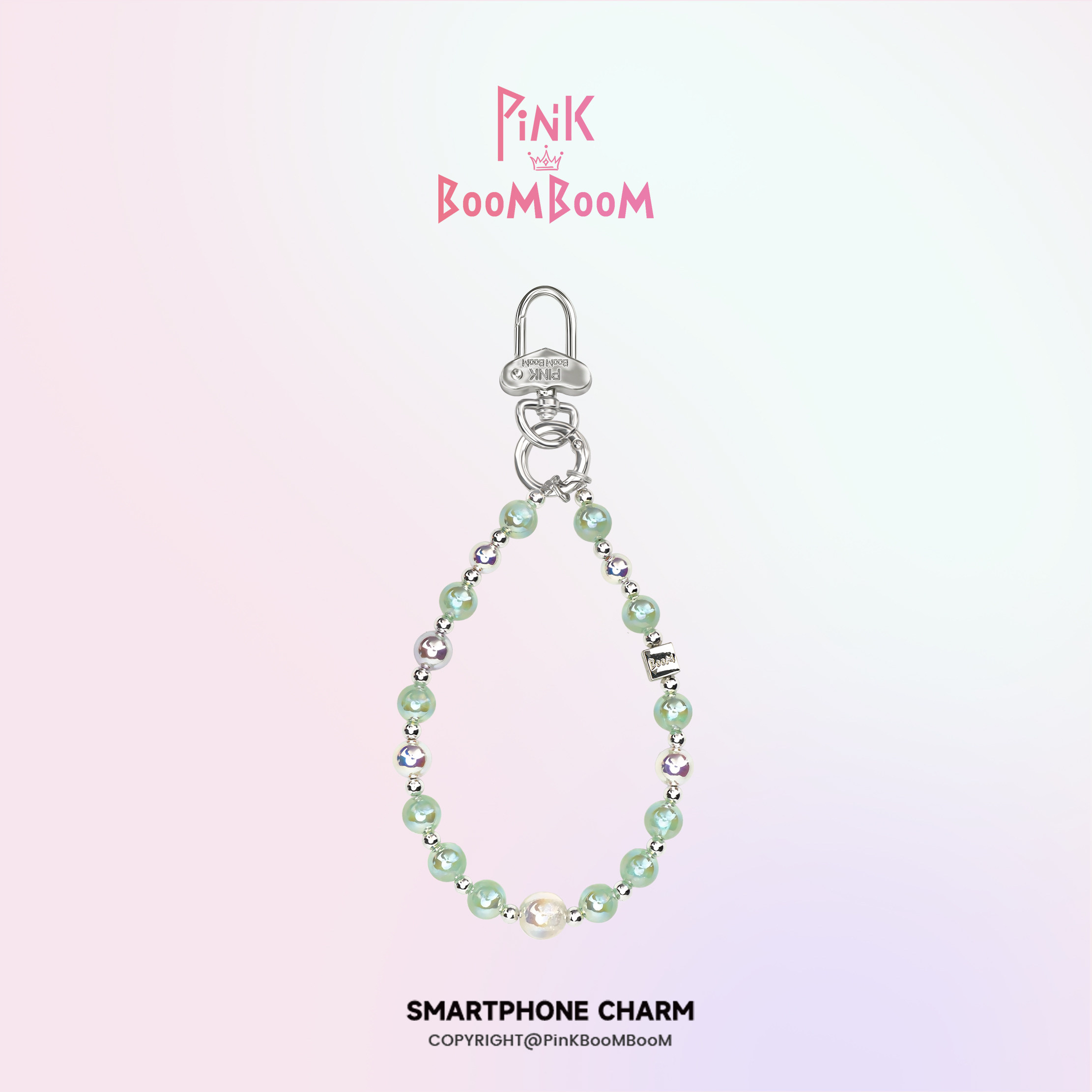 PinKBooM原创轻奢小众水晶串珠链条手机挂绳高级感ins风包包挂饰,3C数码配件,手机挂件/手机链,淘宝优惠券,粉丝福利购,淘宝优惠卷