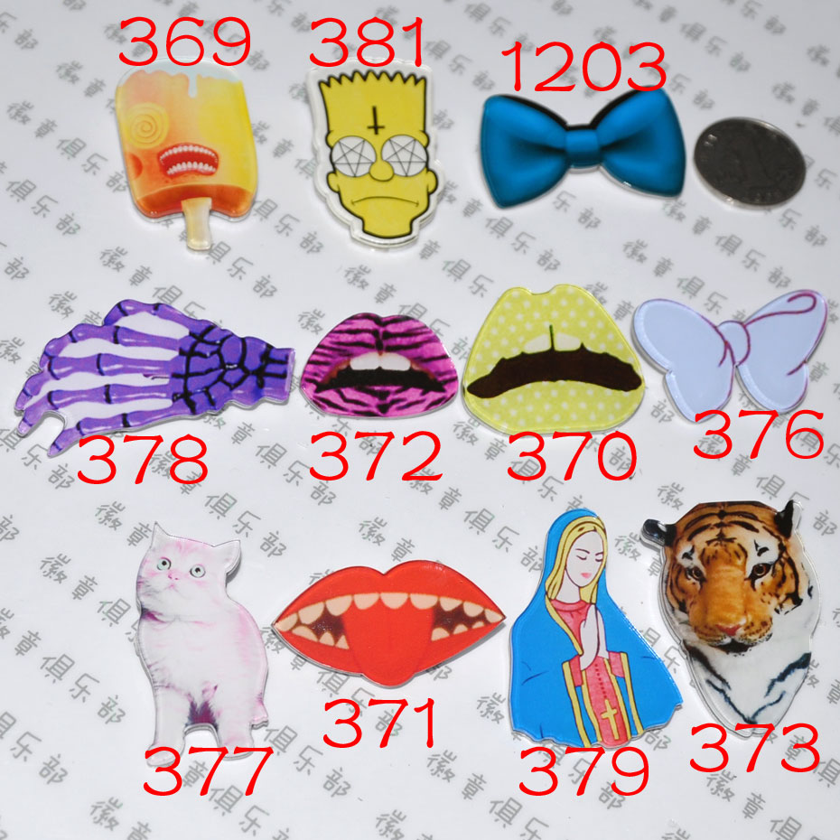 Broche Lovers en plexiglas - Ref 1181041 Image 1